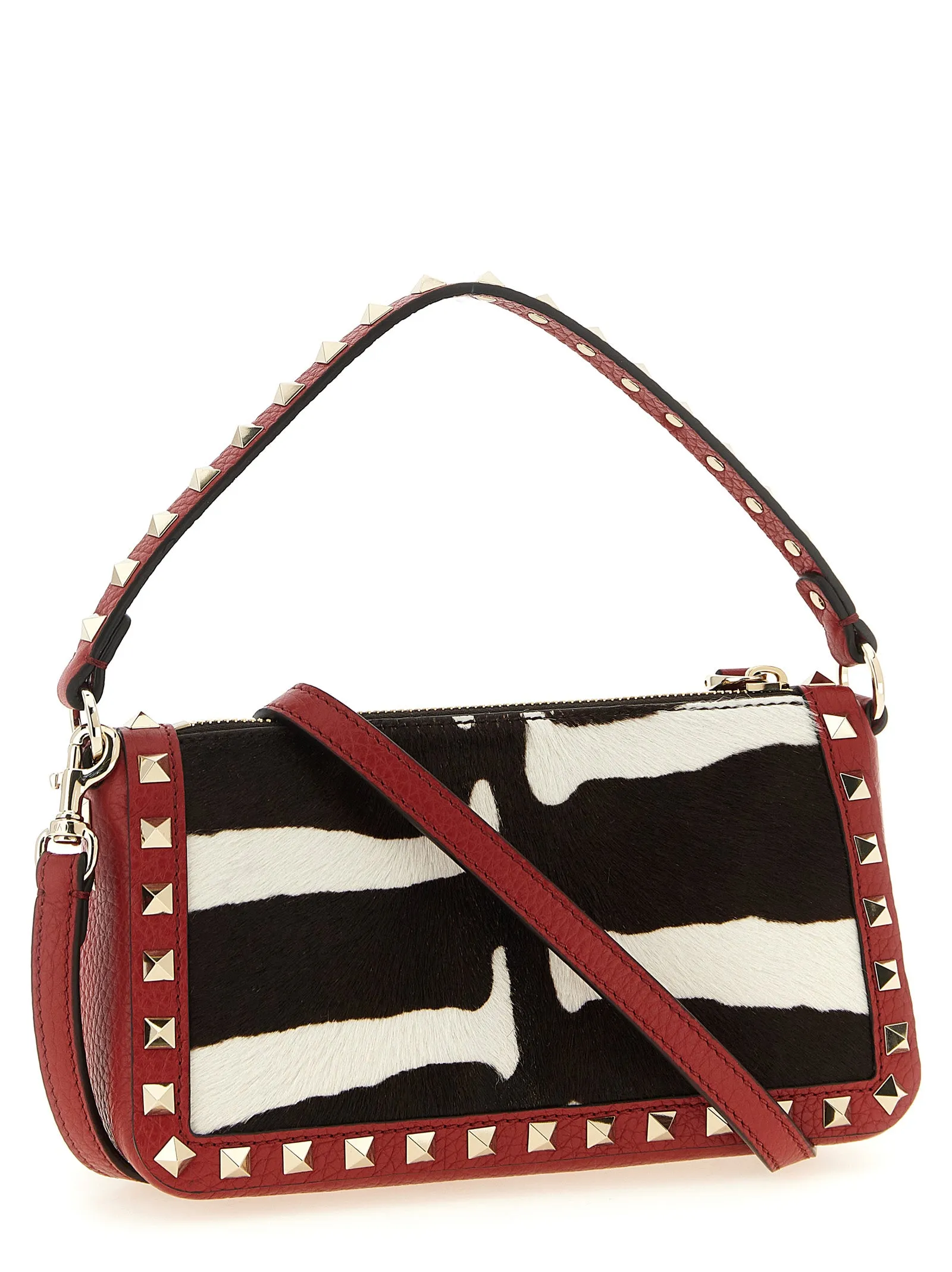 Rockstud Shoulder Bags Red sold by Wanan Luxury product image thumbnail 2