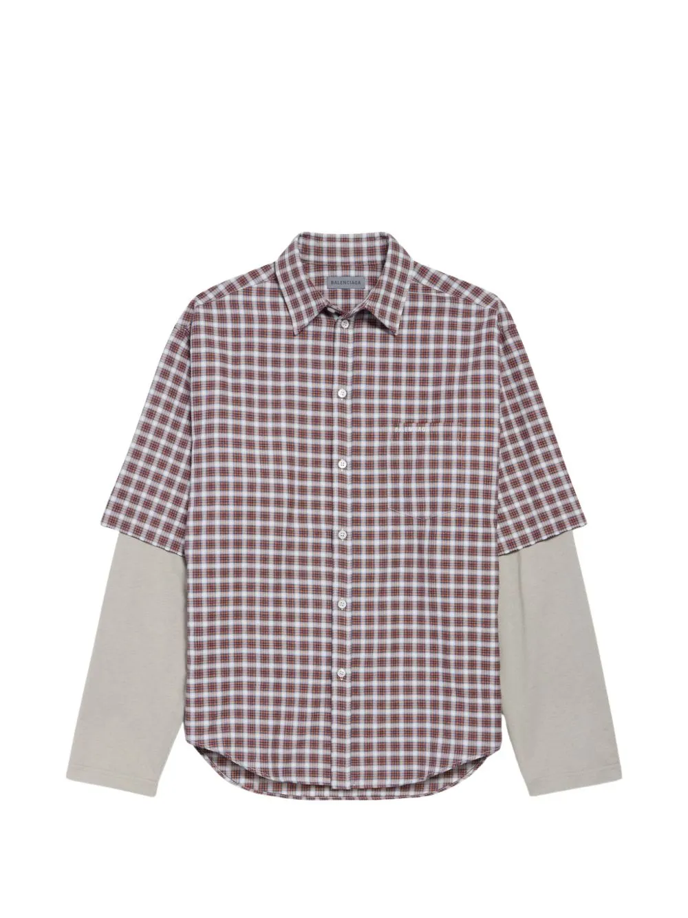 Checked Cotton Shirt sold by Wanan Luxury