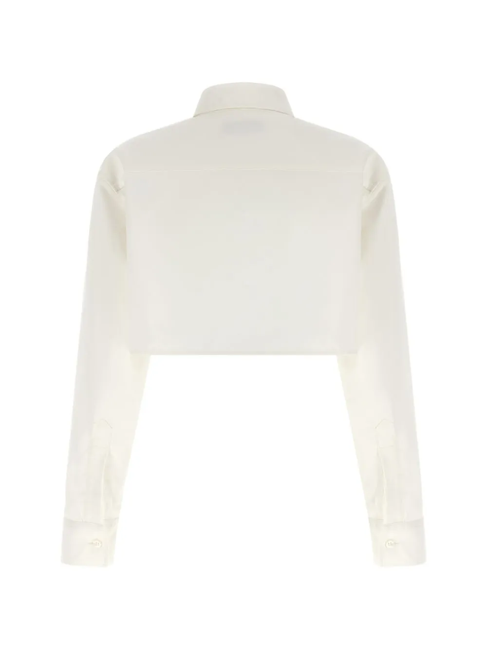 Cotton Cropped Shirt sold by Wanan Luxury product image thumbnail 4