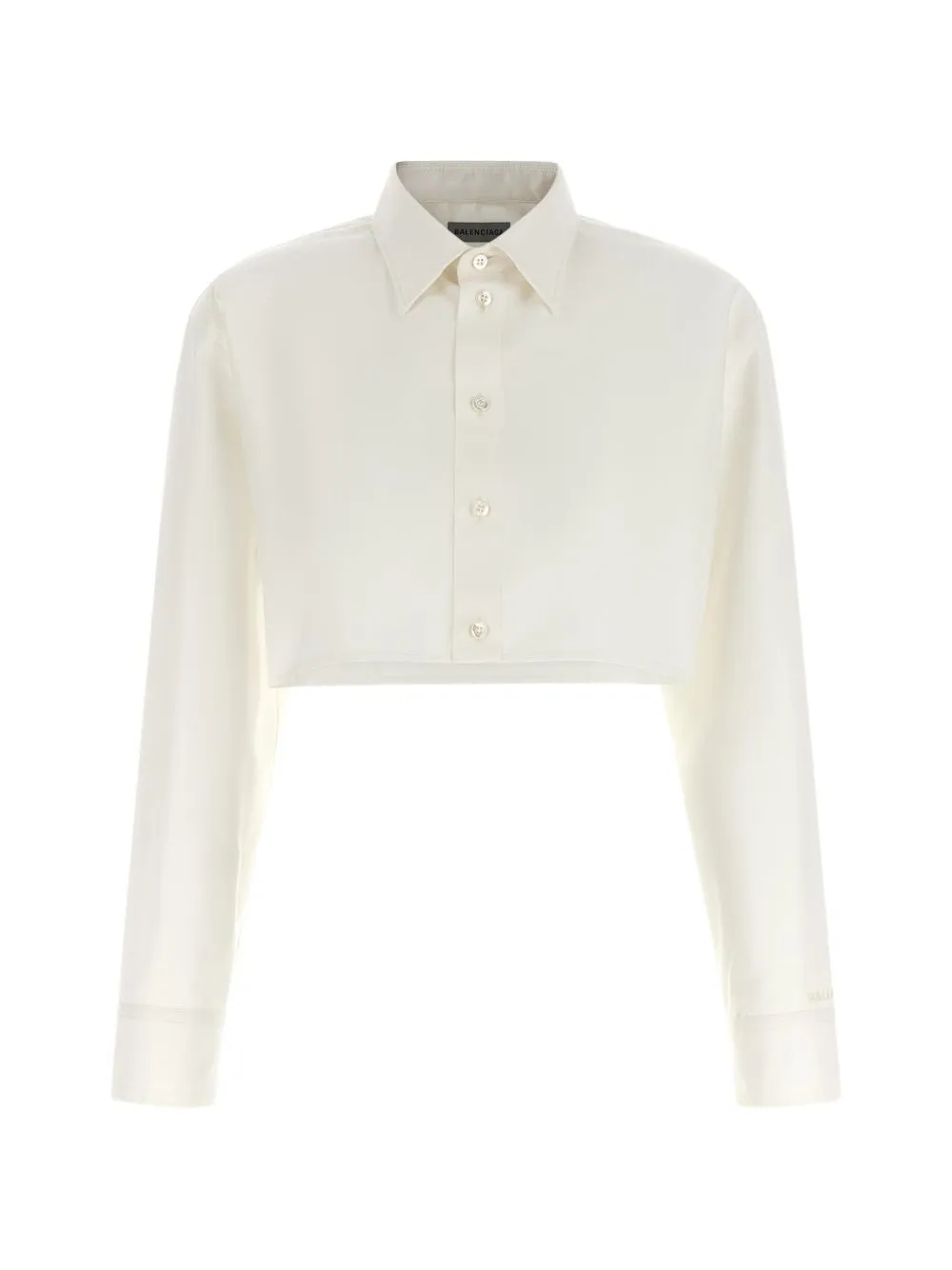 Cotton Cropped Shirt sold by Wanan Luxury