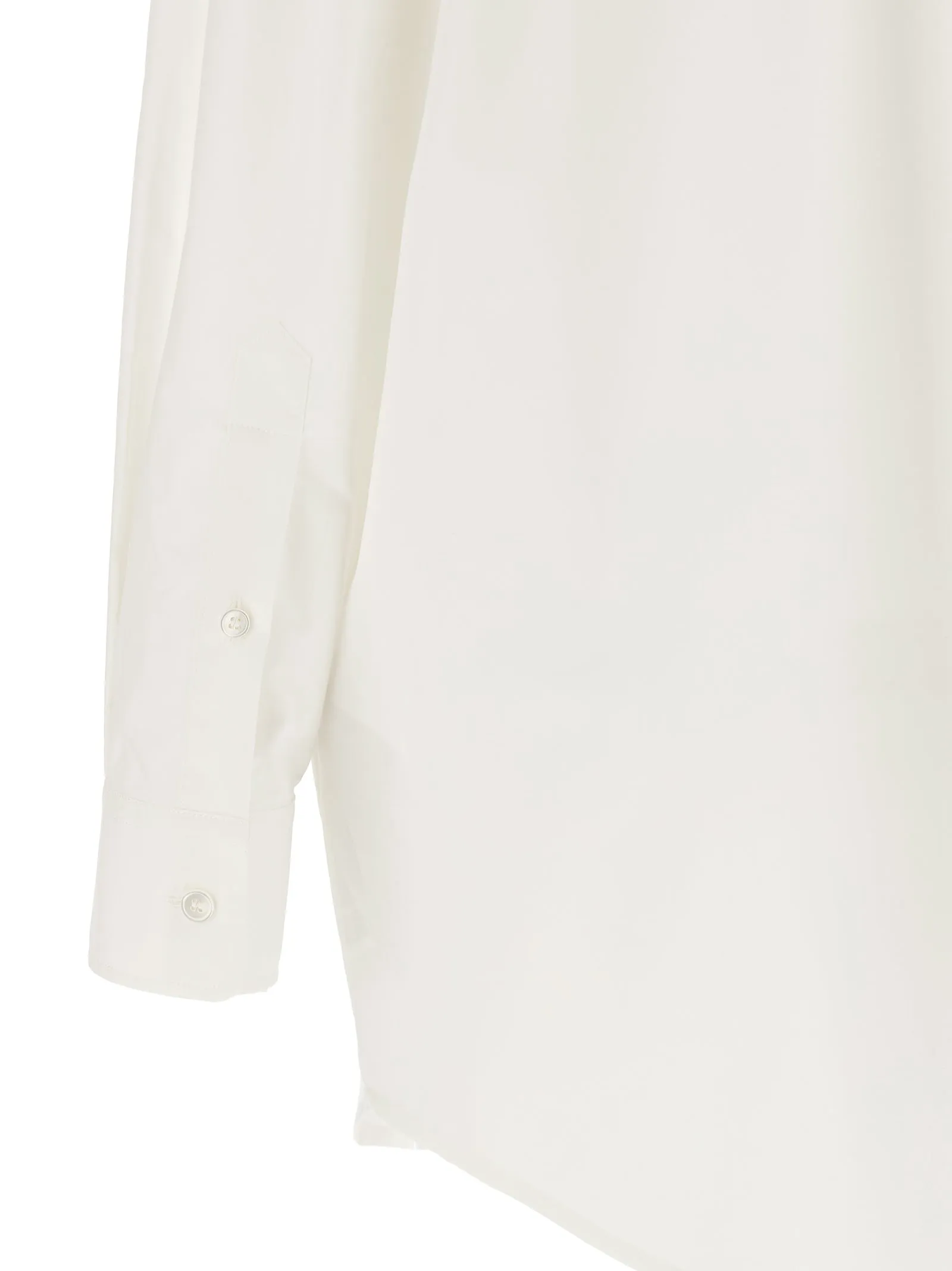 Tulle Insert Shirt Shirt And Blouse White sold by Wanan Luxury product image thumbnail 4