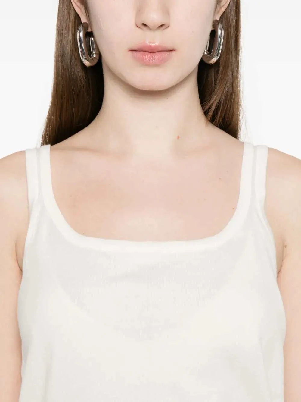 Pumano Tank Top With Wide Neckline sold by Wanan Luxury product image thumbnail 5