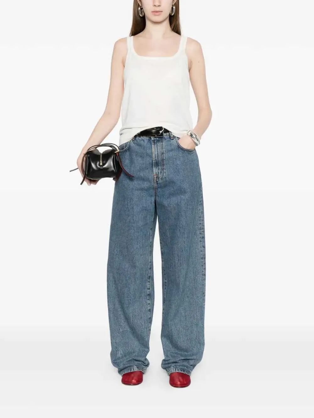 Pumano Tank Top With Wide Neckline sold by Wanan Luxury product image thumbnail 2