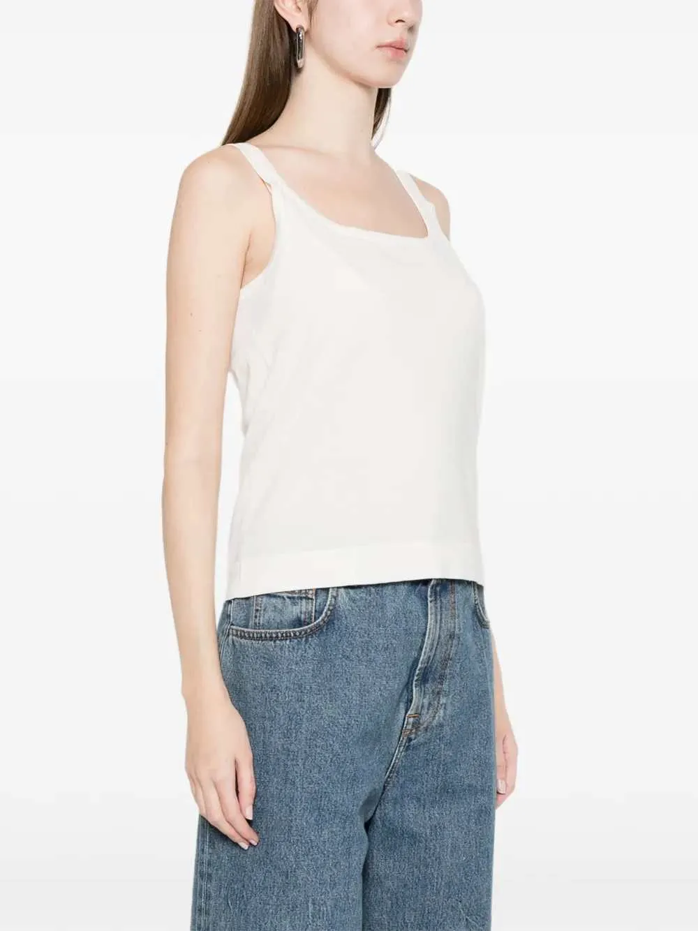 Pumano Tank Top With Wide Neckline sold by Wanan Luxury product image thumbnail 3