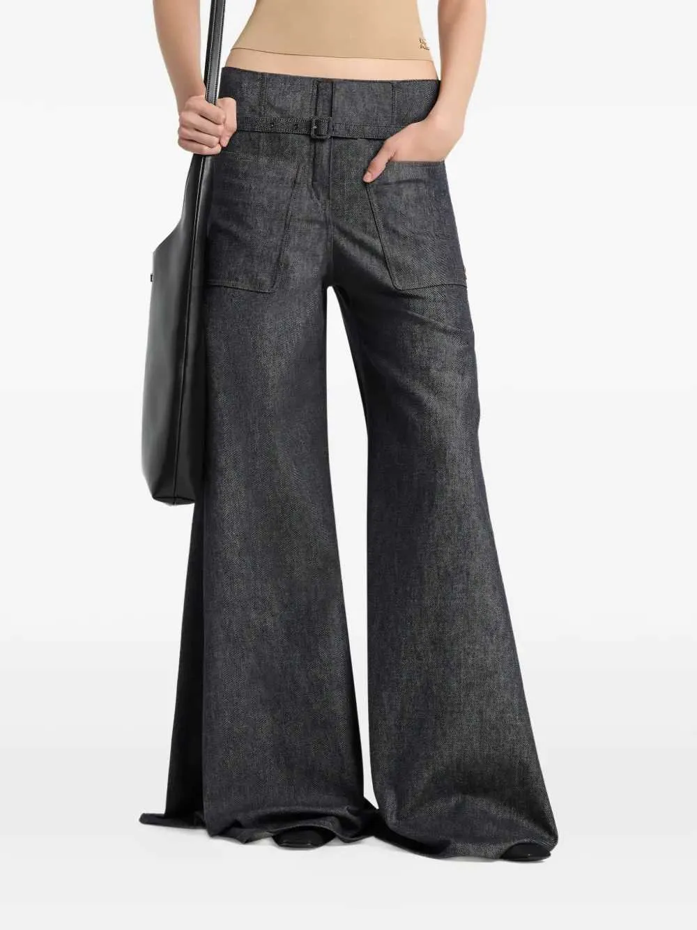 Palazzo Pants With Belt sold by Wanan Luxury product image thumbnail 4