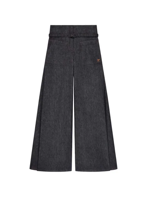 Palazzo Pants With Belt made by Courreges