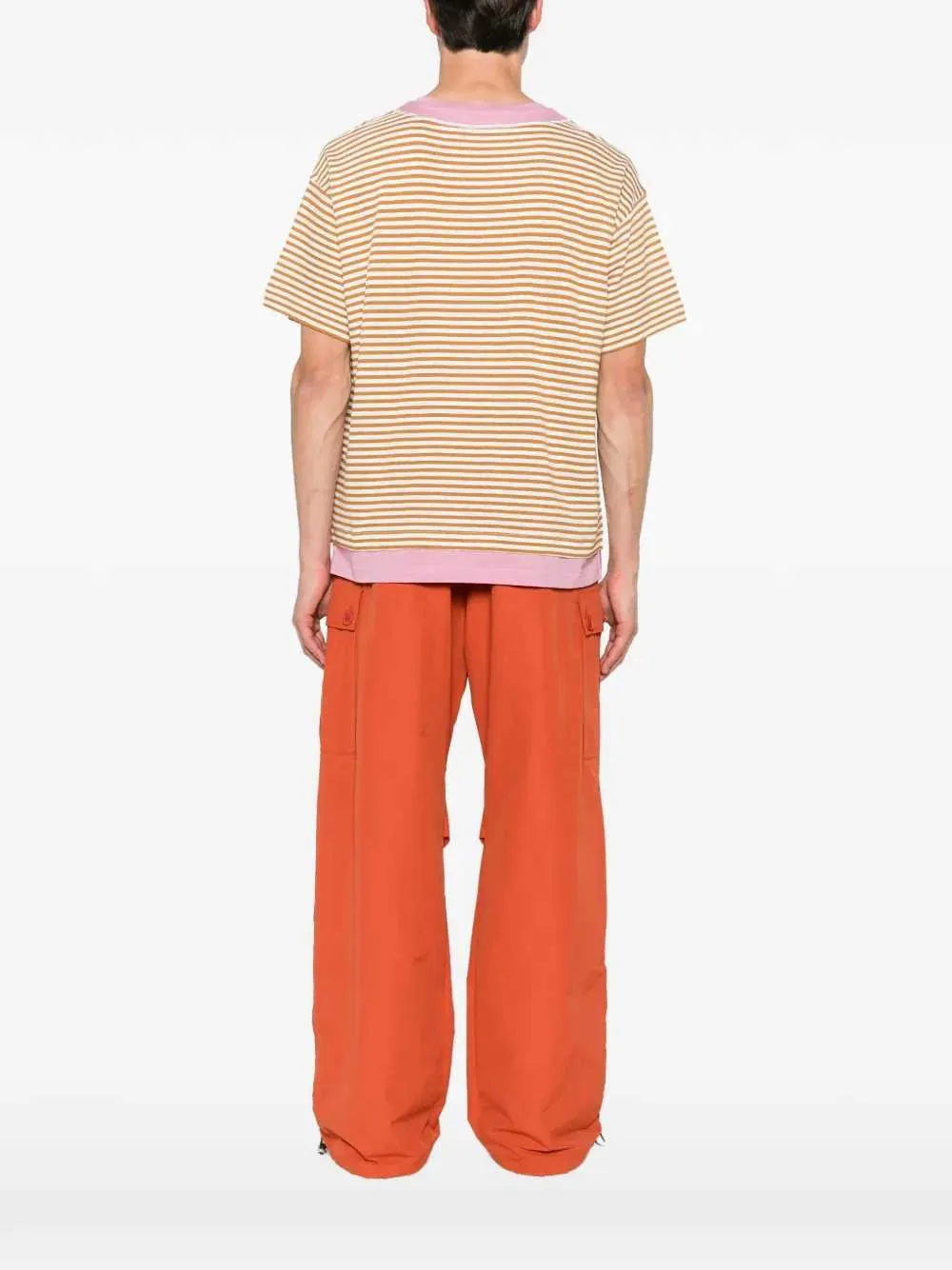 Striped T-Shirt With Floral Print sold by Wanan Luxury product image thumbnail 4