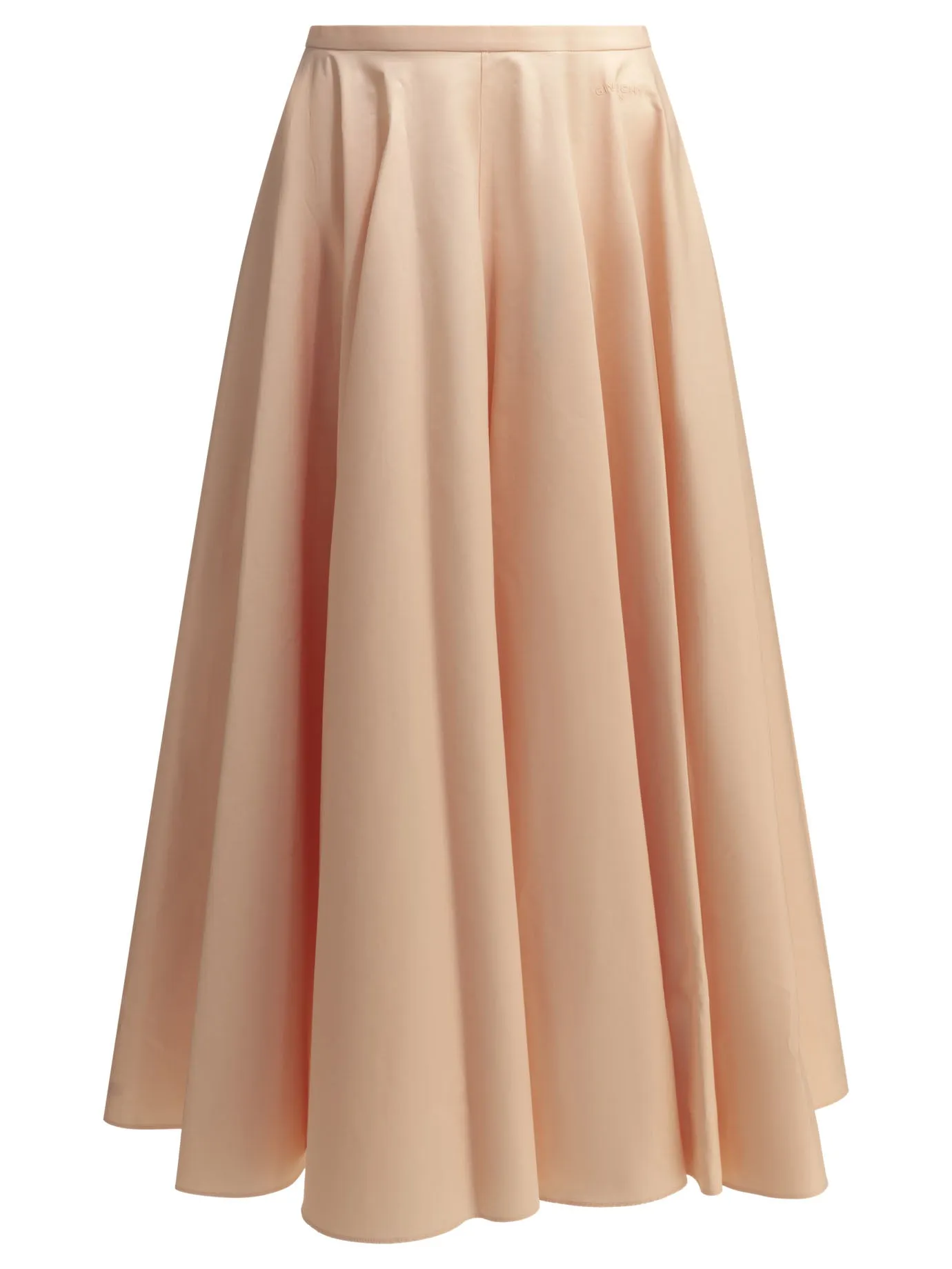 Long A-Line Skirt Skirts Pink sold by Wanan Luxury