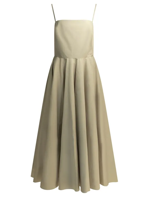 Long A-Line Dress Dresses Beige made by Givenchy