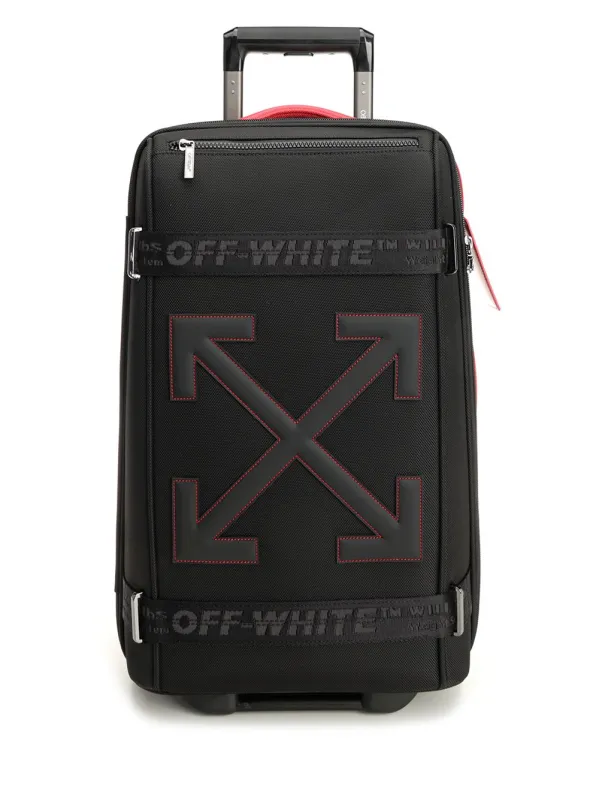 Cabin Trolley Arrow Travel Bags Black made by Off-White