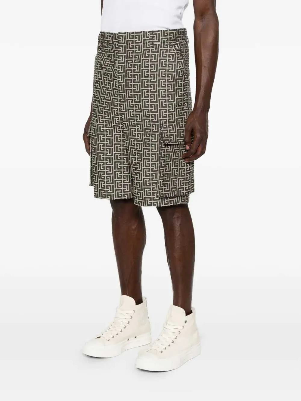 Monogrammed Cargo Shorts sold by Wanan Luxury product image thumbnail 3