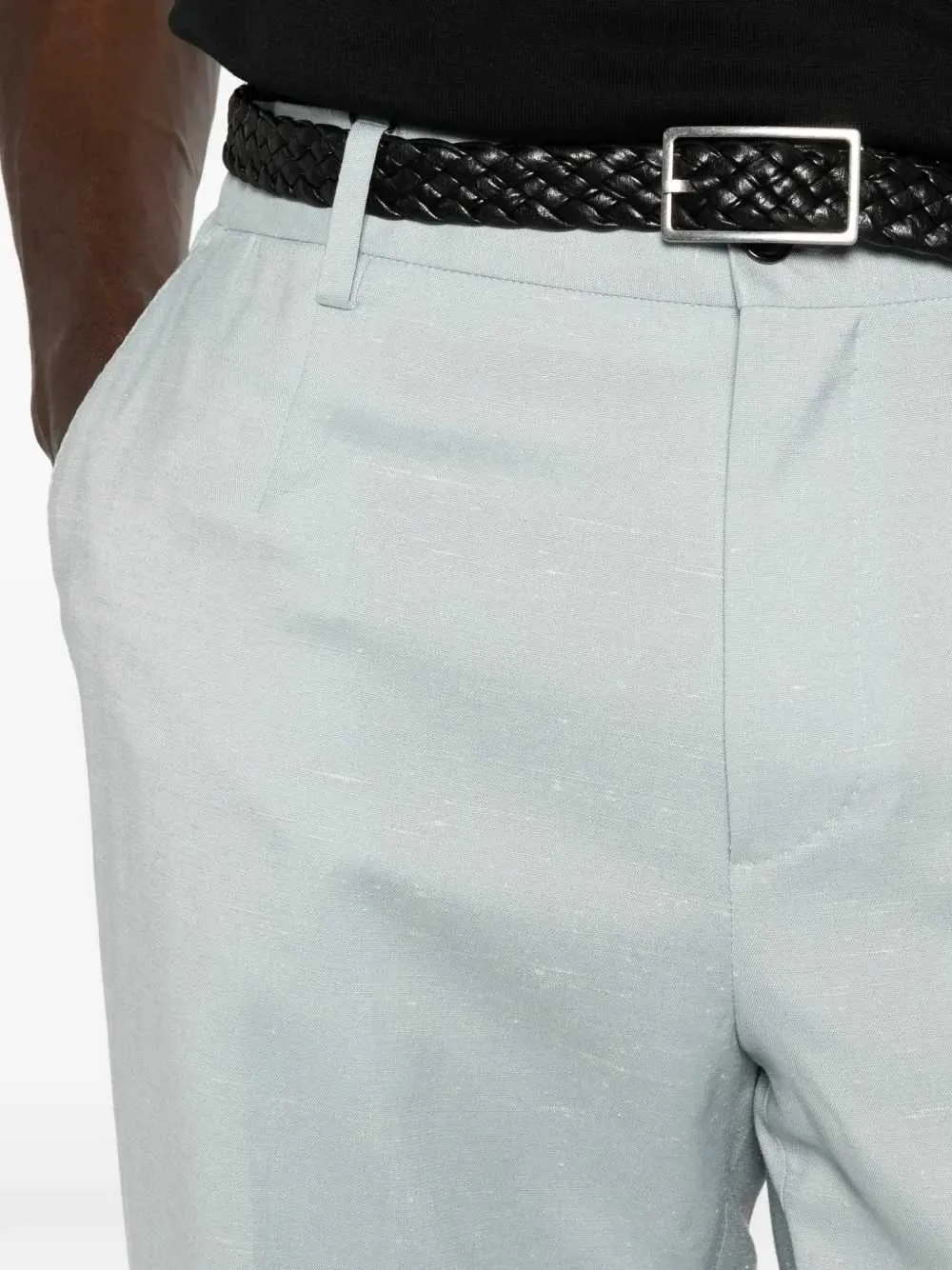 Shantung Viscose Trousers sold by Wanan Luxury product image thumbnail 5