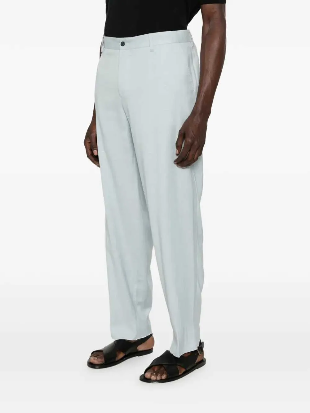 Shantung Viscose Trousers sold by Wanan Luxury product image thumbnail 3