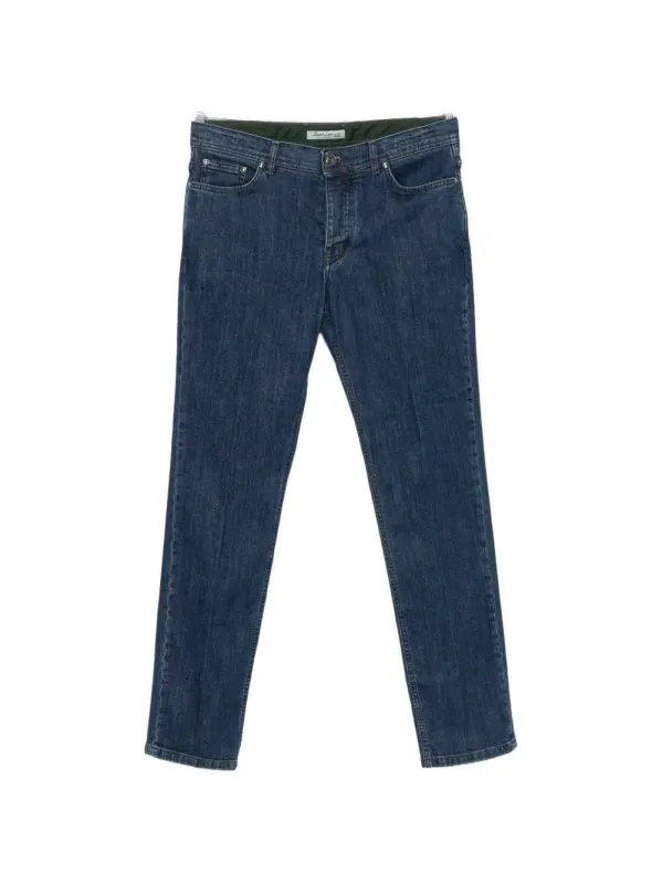 Straight-Leg Jeans made by Wanan Luxury