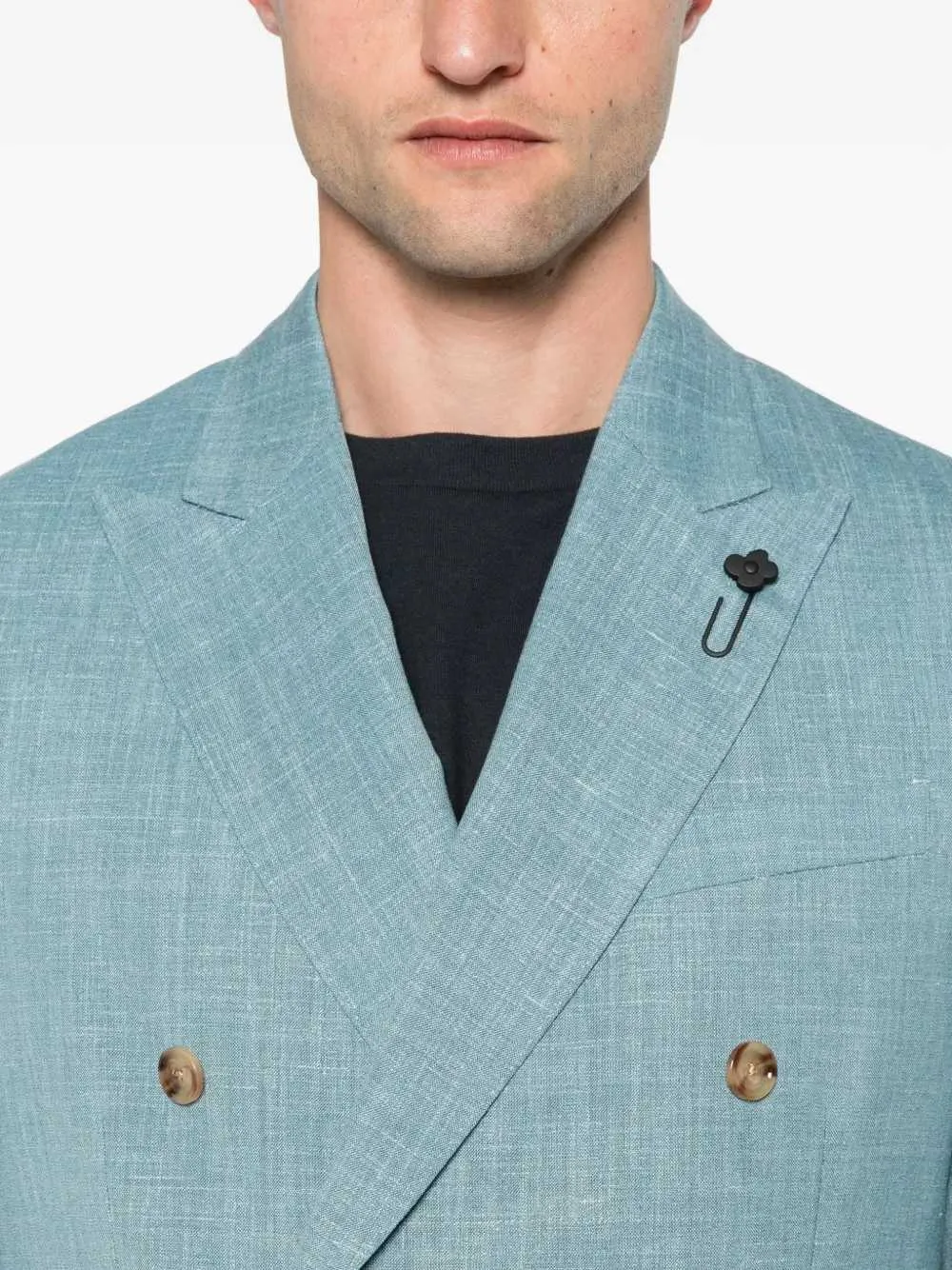 Double-Breasted Wool Blazer sold by Wanan Luxury product image thumbnail 5