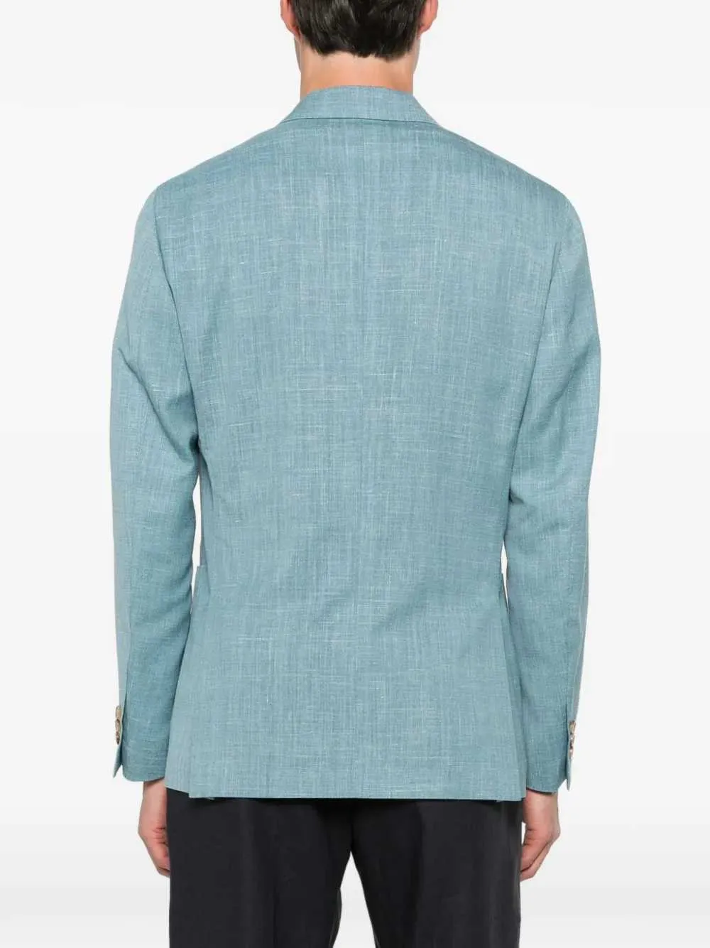 Double-Breasted Wool Blazer sold by Wanan Luxury product image thumbnail 4