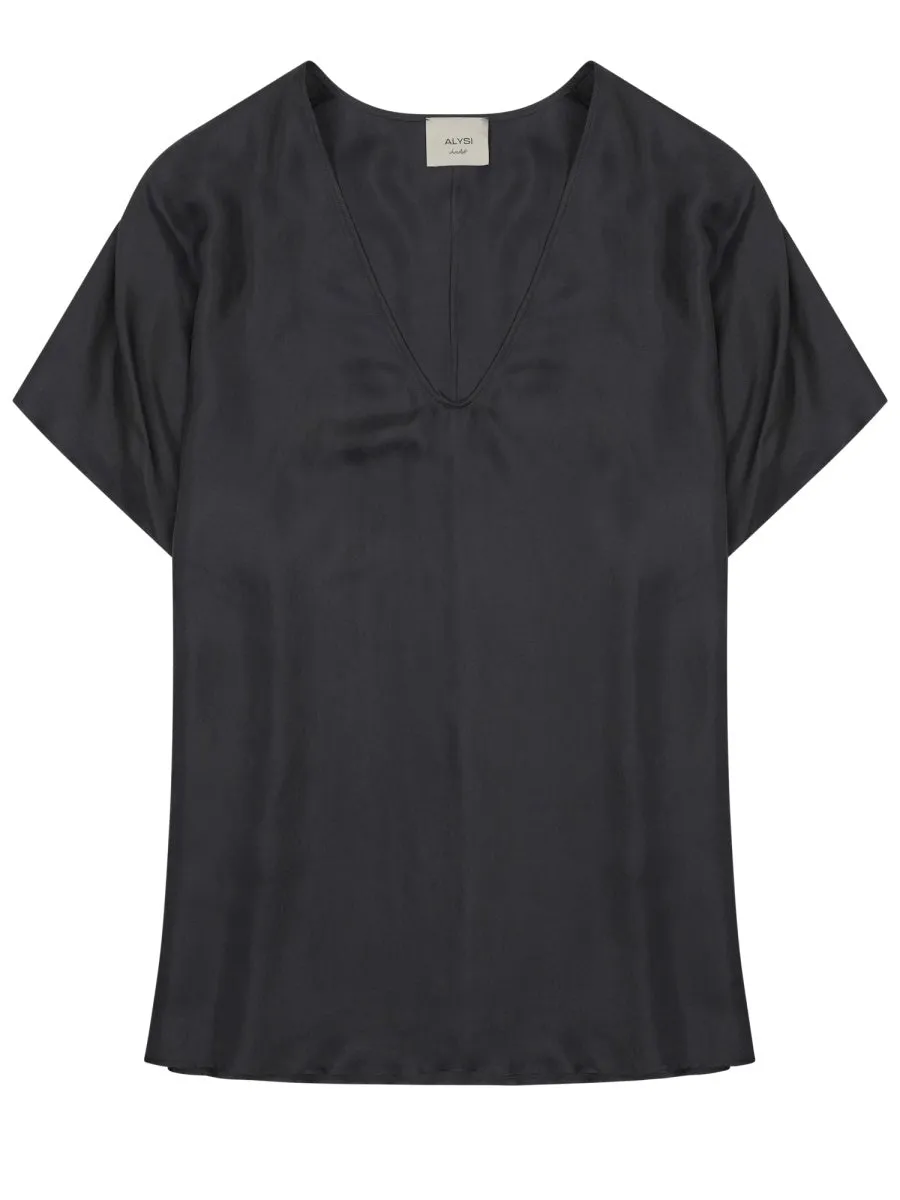 Blusa In Twill Di Seta sold by Wanan Luxury