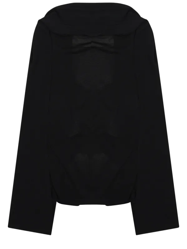 Top In Chiffon made by Alberta Ferretti