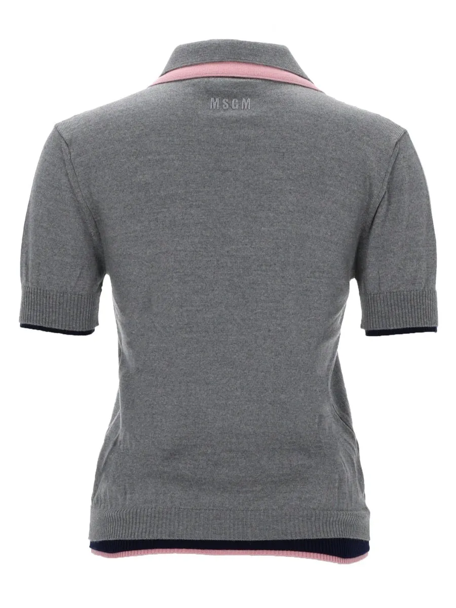 Polo In Lana Con Doppio Bordo sold by Wanan Luxury product image thumbnail 2