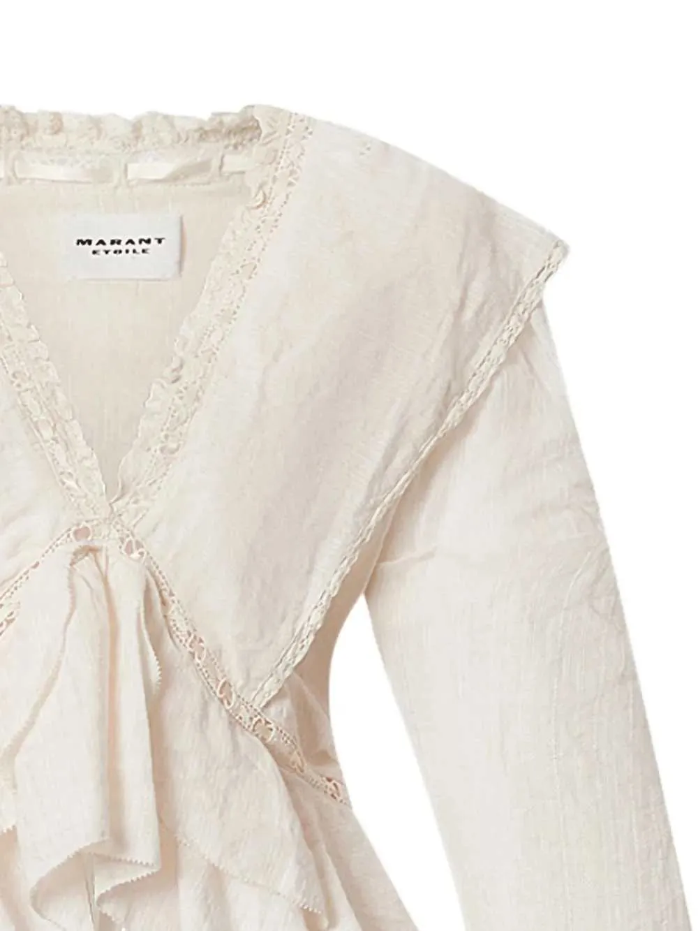Damienne Ruffled Blouse sold by Wanan Luxury product image thumbnail 2