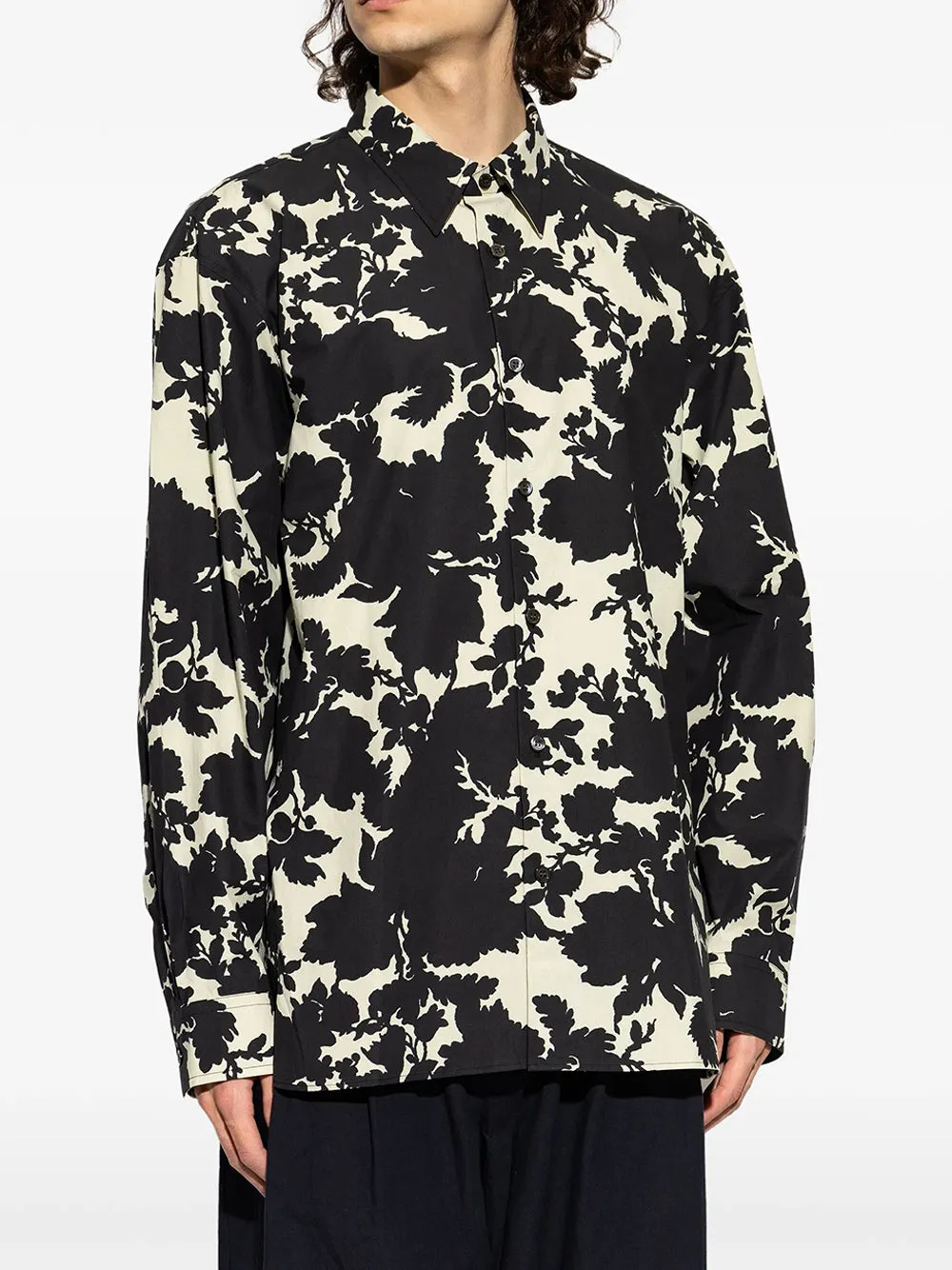 Croom Patterned Cotton Shirt sold by Wanan Luxury product image thumbnail 4