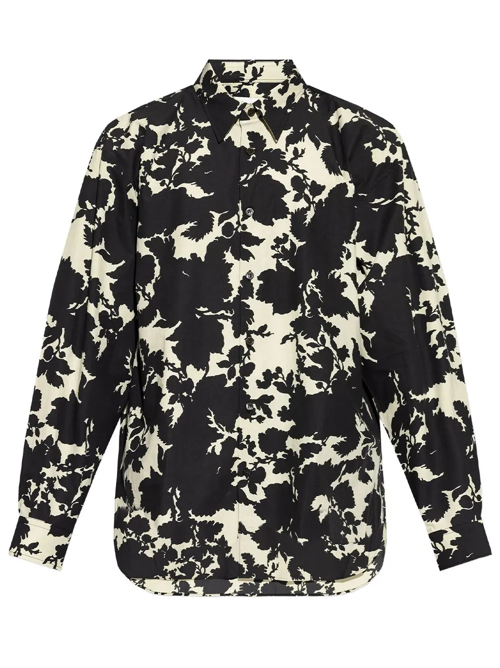 Croom Patterned Cotton Shirt sold by Wanan Luxury