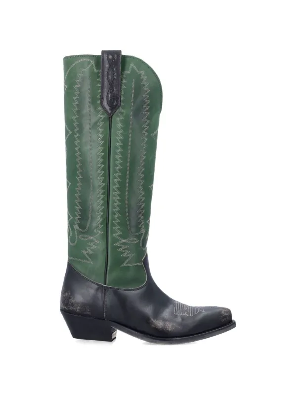 Boots Blu E Verdi made by Golden Goose