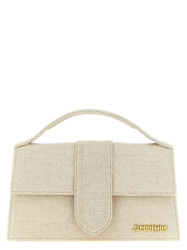 Le Grand Bambino Hand Bags Beige made by Jacquemus