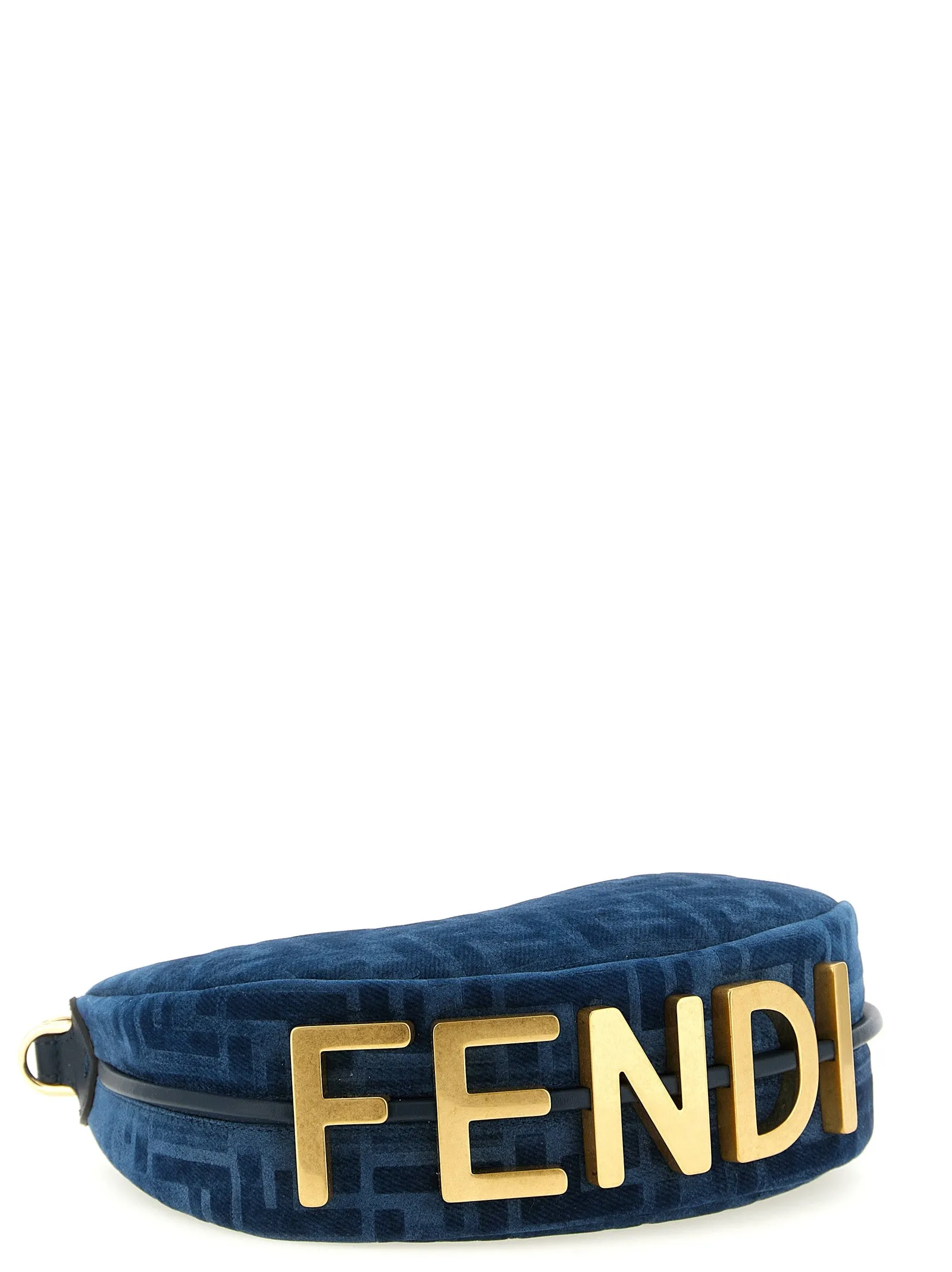 Fendigraphy Mini Hand Bags Blue sold by Wanan Luxury product image thumbnail 3