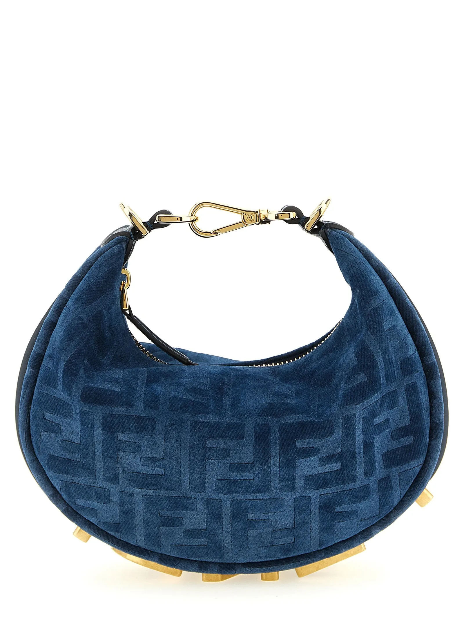 Fendigraphy Mini Hand Bags Blue sold by Wanan Luxury
