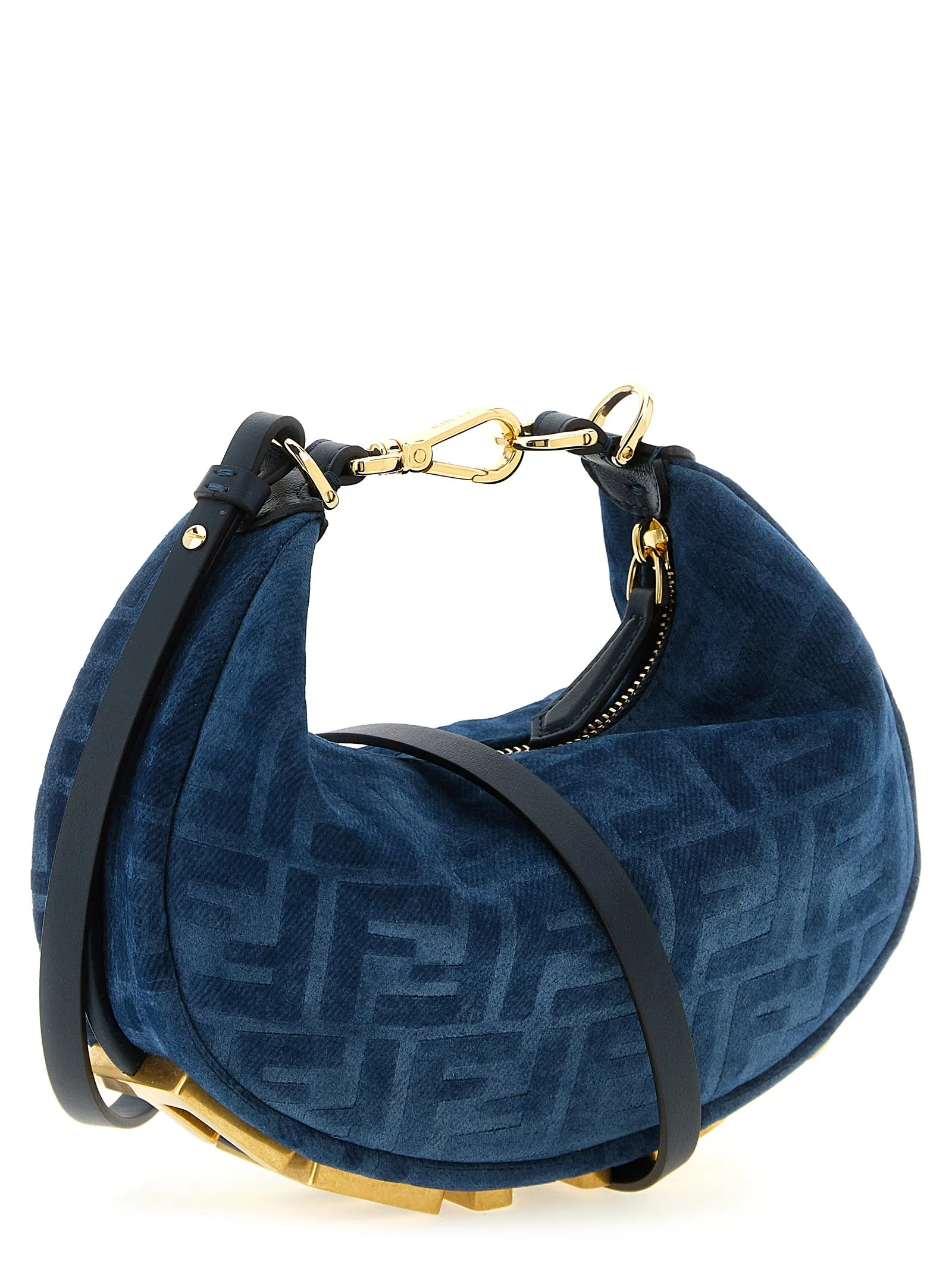 Fendigraphy Mini Hand Bags Blue sold by Wanan Luxury product image thumbnail 2