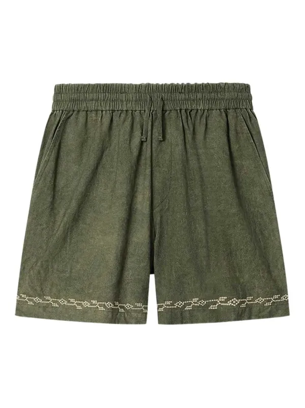Zilan Shorts With Embroidery made by Isabel Marant