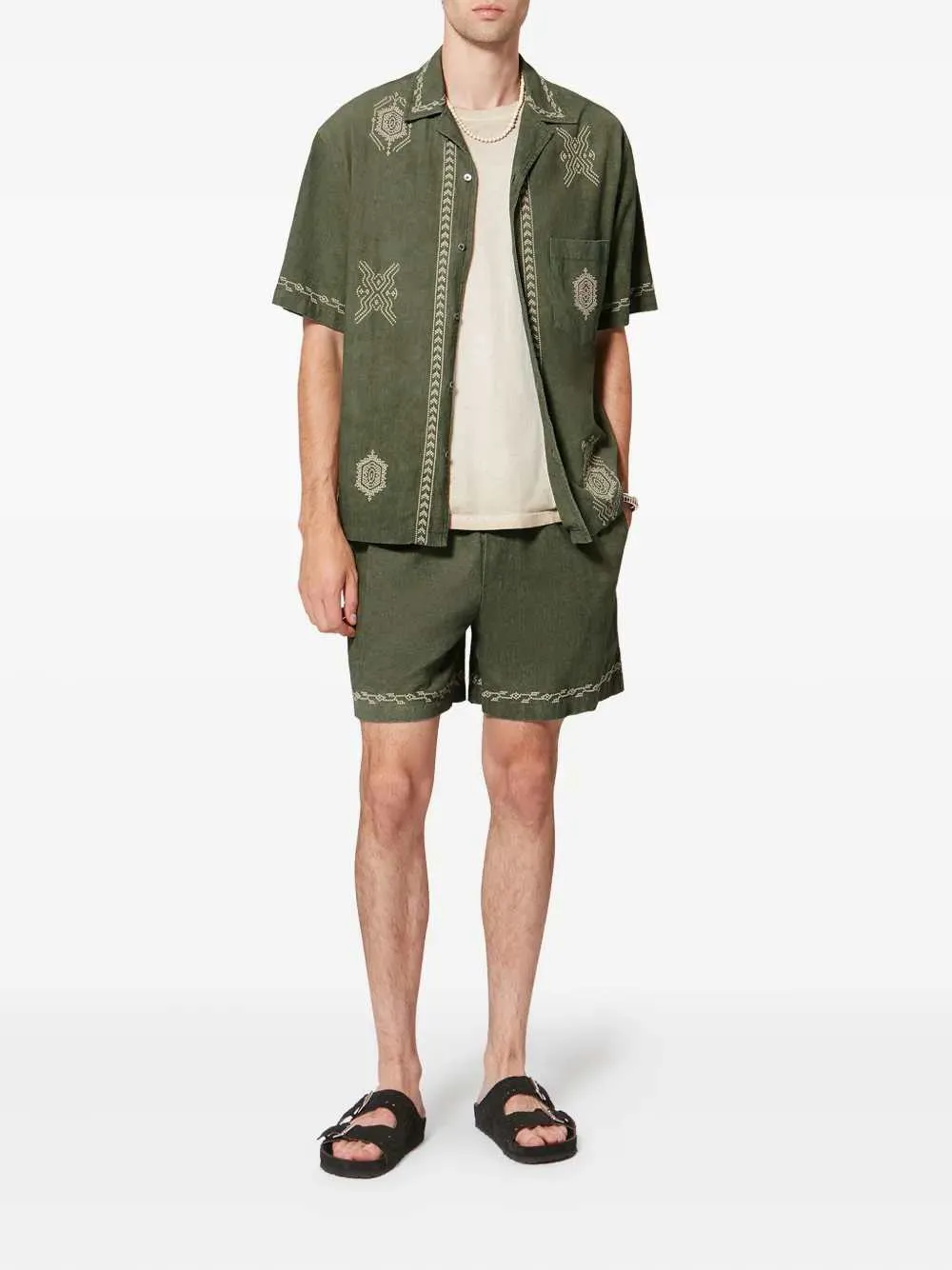 Zilan Shorts With Embroidery sold by Wanan Luxury product image thumbnail 2