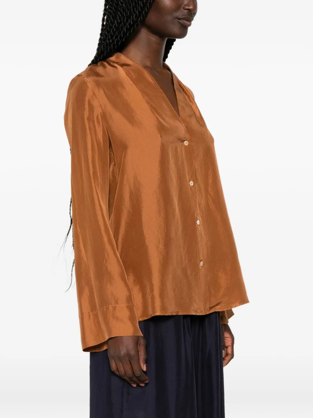 Silk Shirt sold by Wanan Luxury product image thumbnail 3