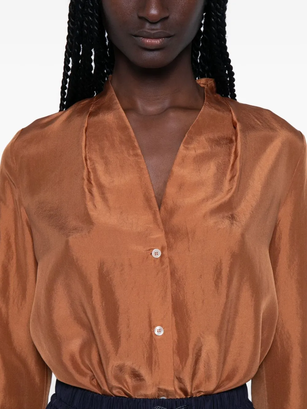 Silk Shirt sold by Wanan Luxury product image thumbnail 4