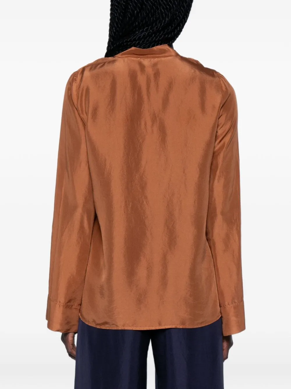 Silk Shirt sold by Wanan Luxury product image thumbnail 5