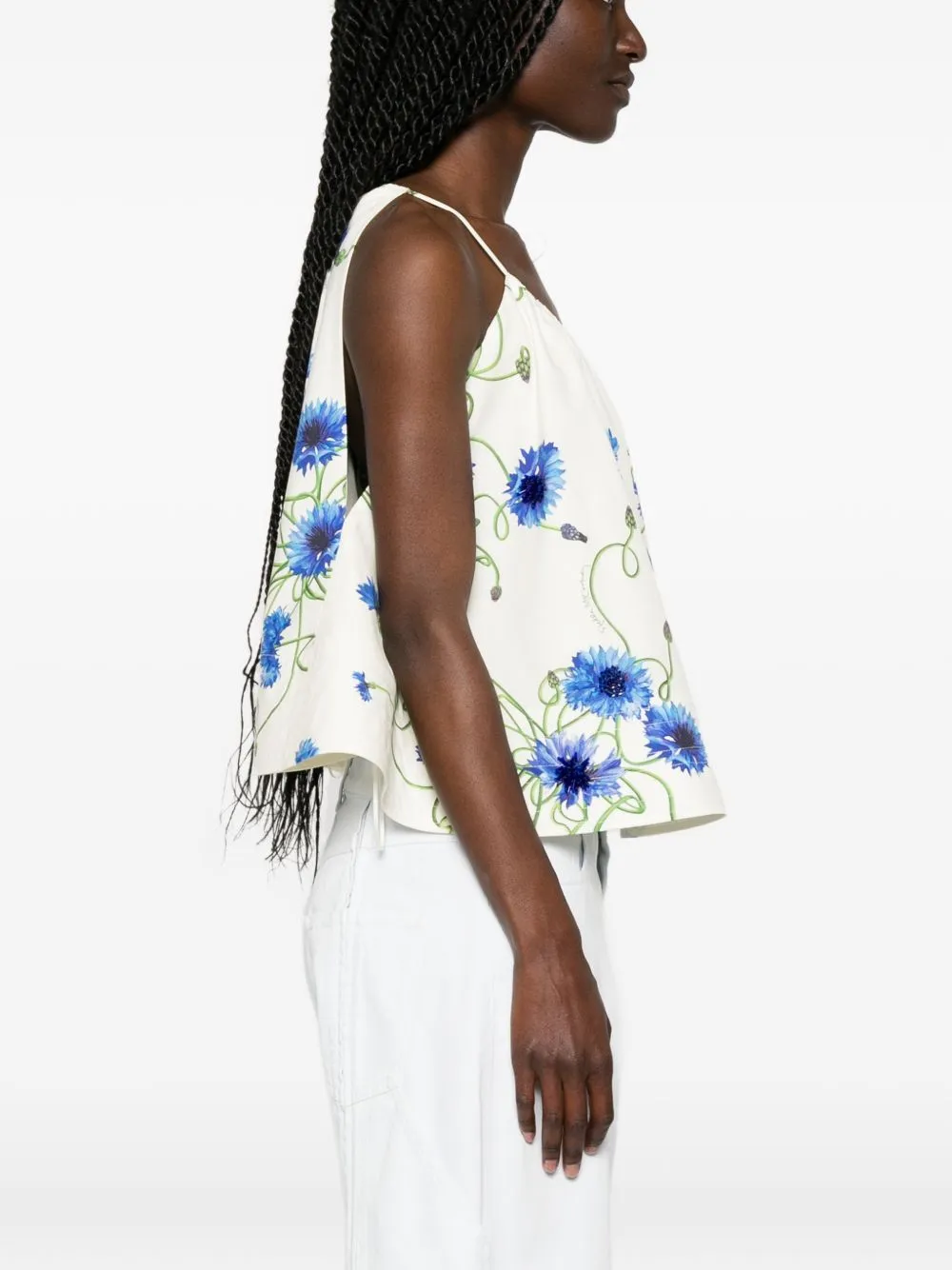 Embroidered Cotton Top sold by Wanan Luxury product image thumbnail 4