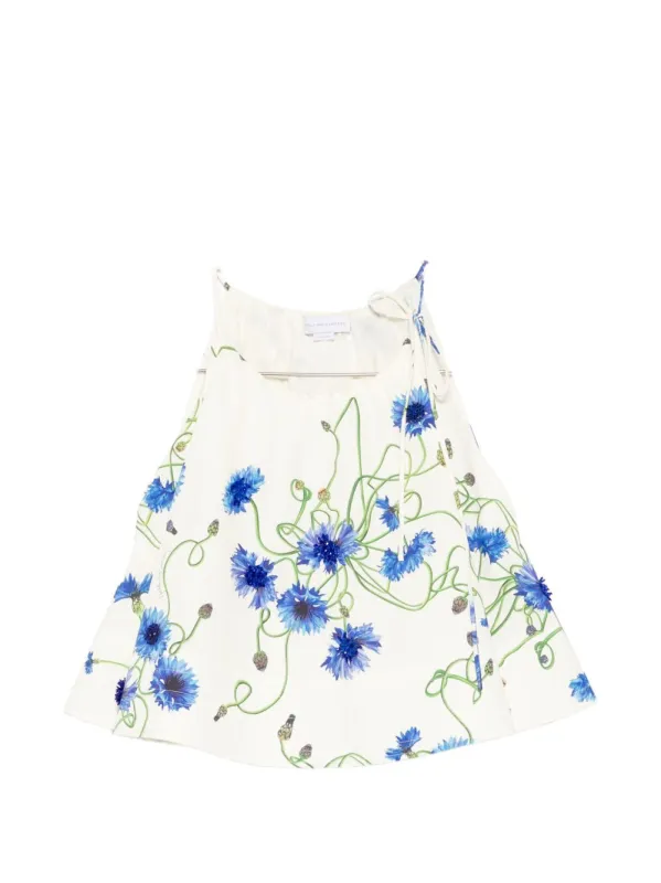 Embroidered Cotton Top made by Stella McCartney