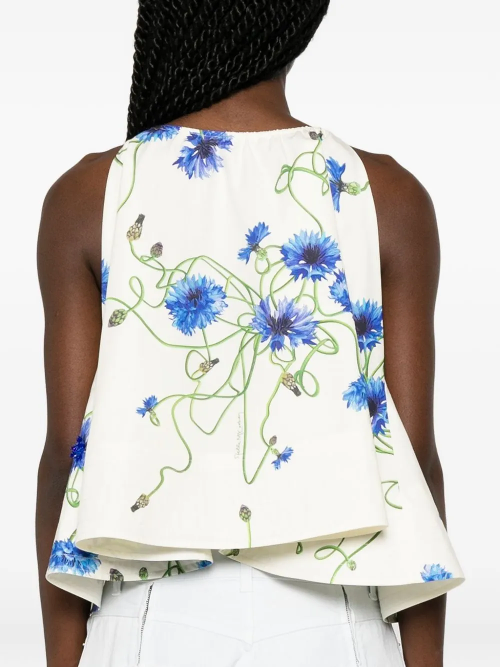 Embroidered Cotton Top sold by Wanan Luxury product image thumbnail 5