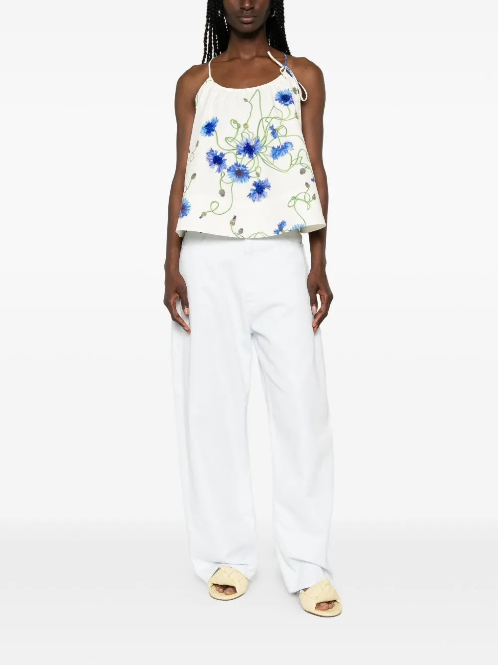 Embroidered Cotton Top sold by Wanan Luxury product image thumbnail 2