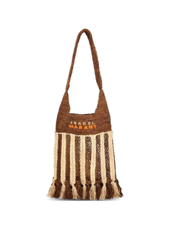Striped Shoulder Bag made by Isabel Marant