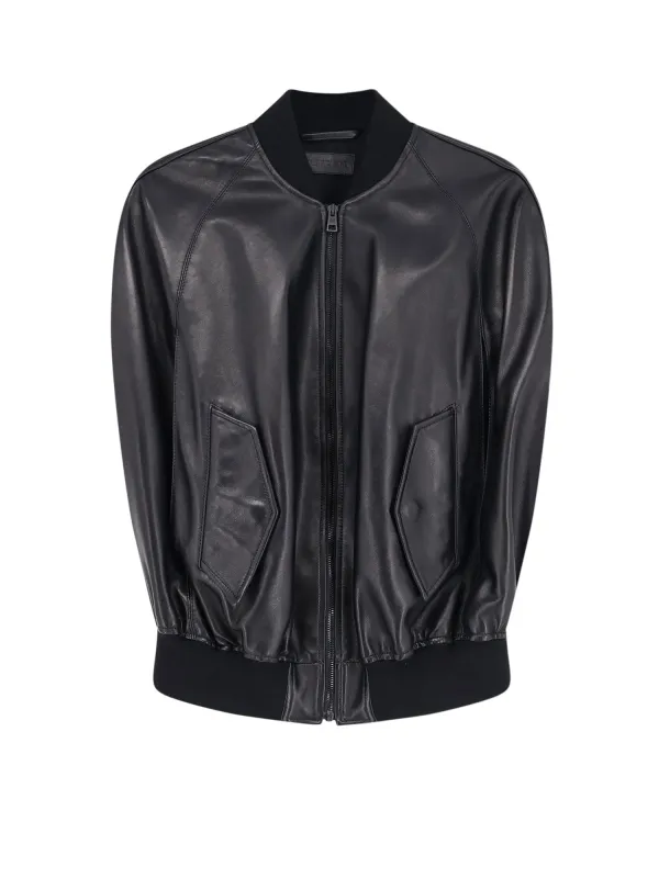 Sleeveless Leather Jacket made by Balenciaga