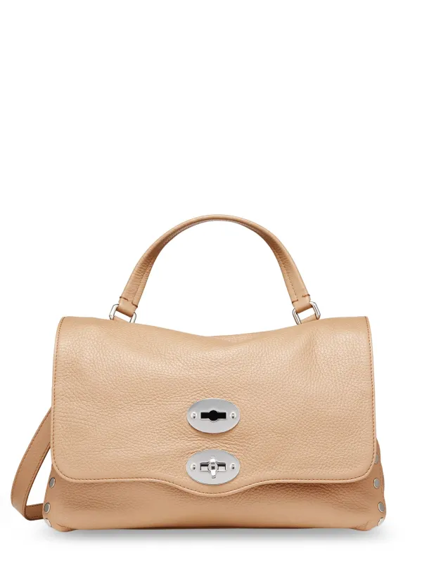 Hammered Leather Postina Daily Crossbody Bag made by Wanan Luxury
