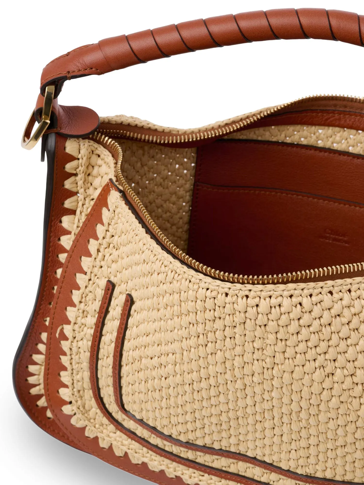 Marcie Raffia Shoulder Bag sold by Wanan Luxury product image thumbnail 4
