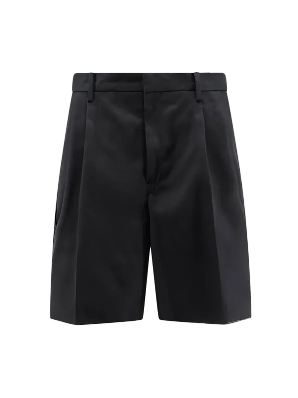 Cotton Blend Bermuda Shorts made by Maison Margiela