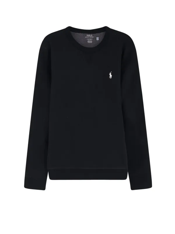 Cotton Blend Sweatshirt With Front Embroidered Logo made by Polo by Ralph Lauren