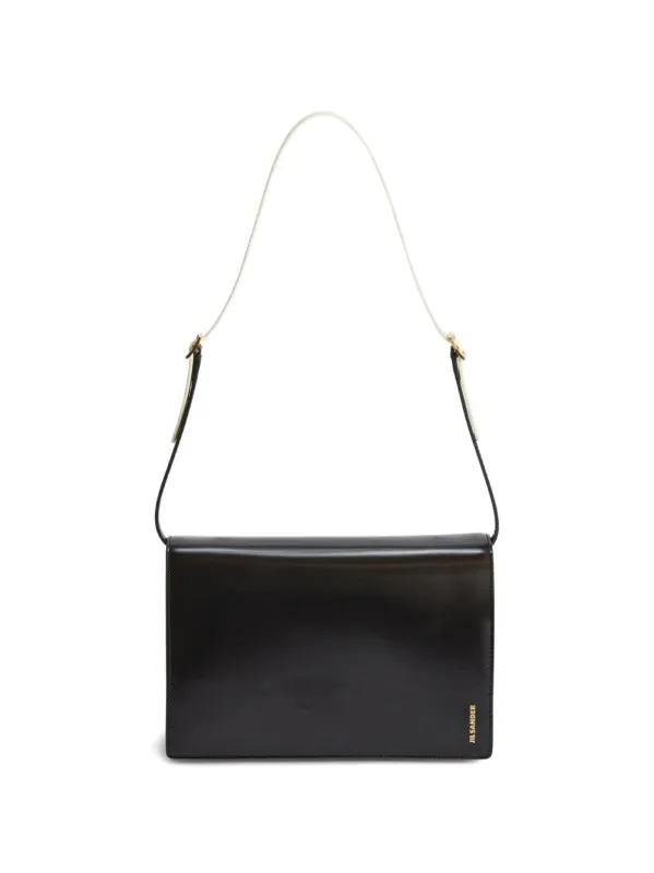 File Small Leather Crossbody Bag made by Jil Sander