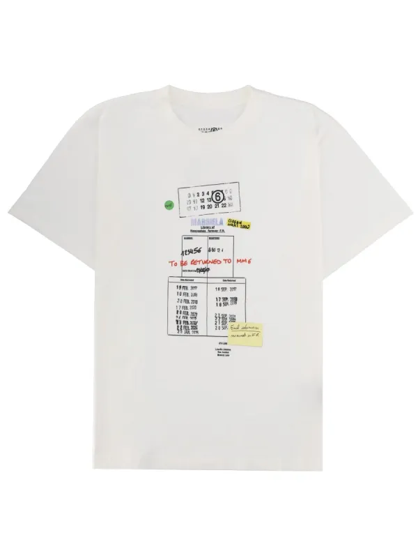 T-Shirt Con Stampa made by Maison Margiela