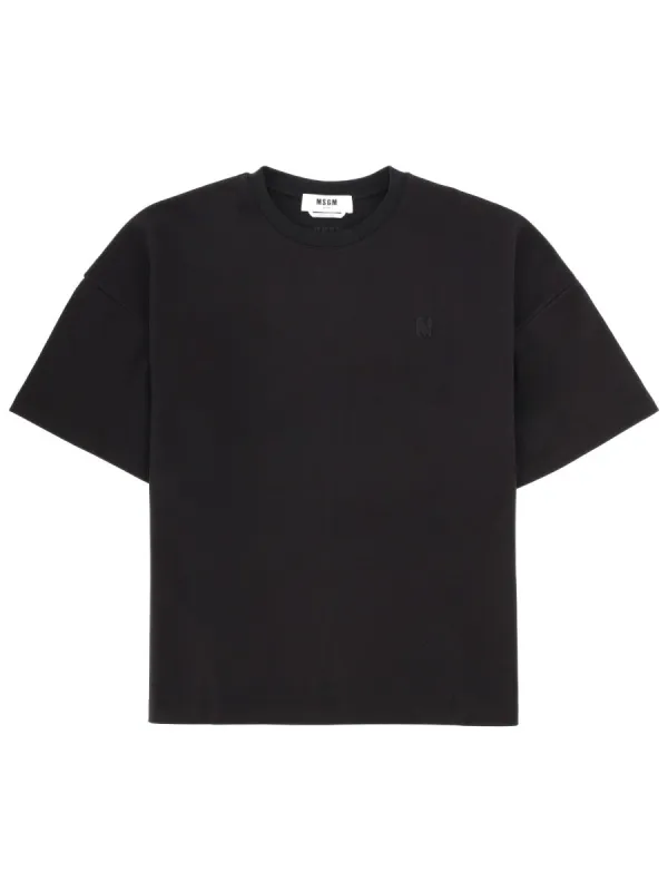 T-Shirt In Cotone made by MSGM