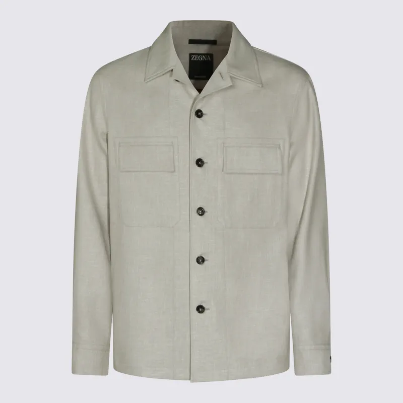 Jackets Sand made by Ermenegildo Zegna